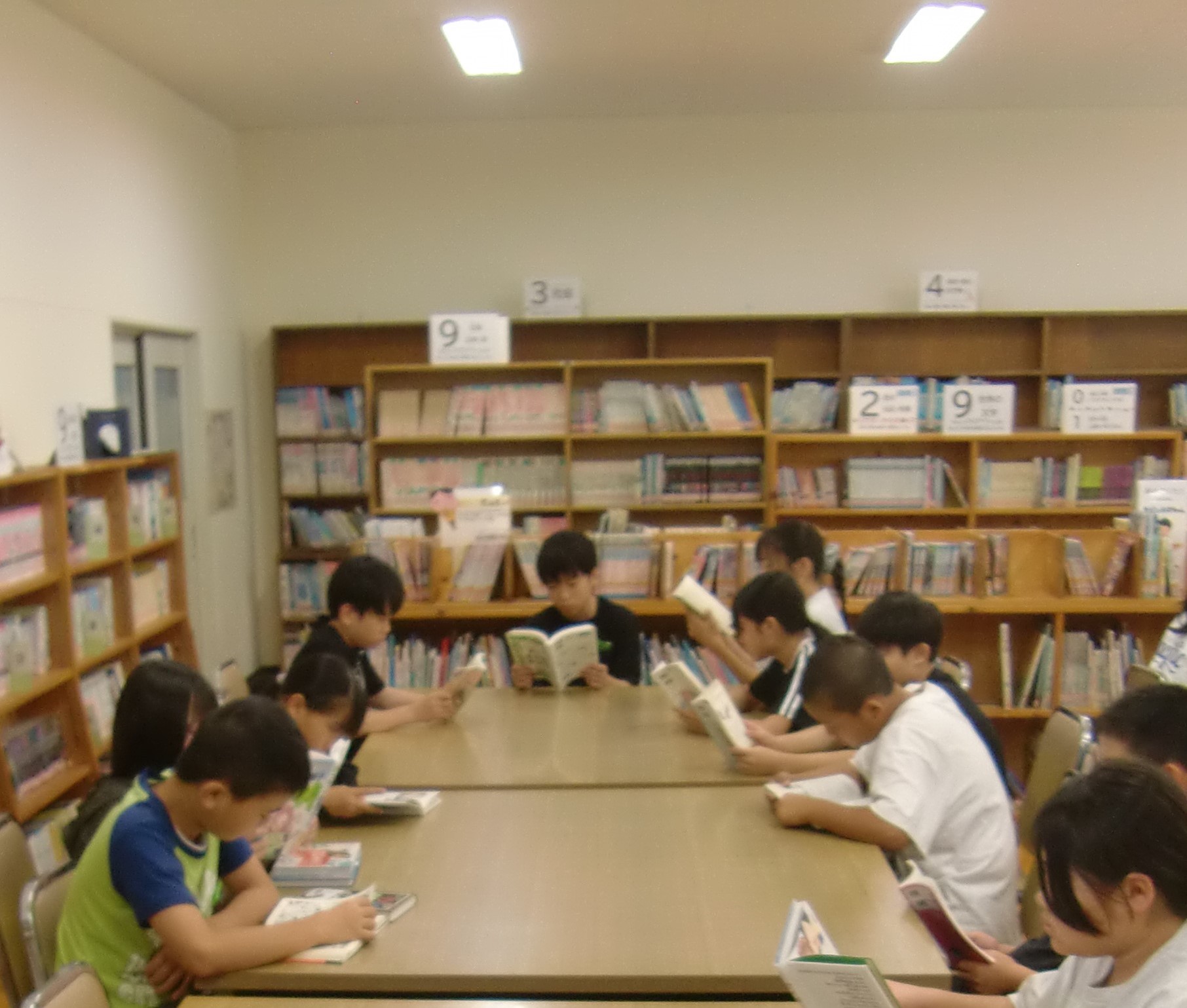 6年朝読書タイム