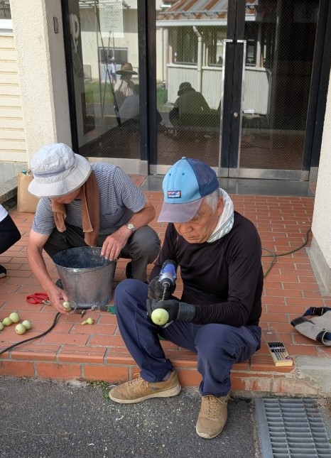 ひょうたん穴あけ2