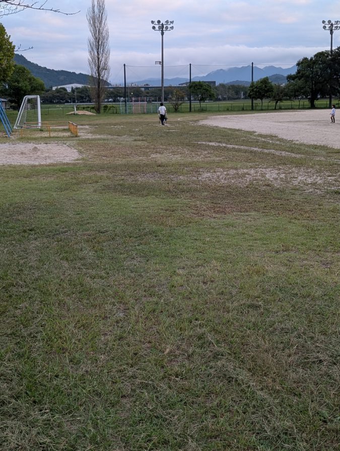 運動場整備ありがとうございます4