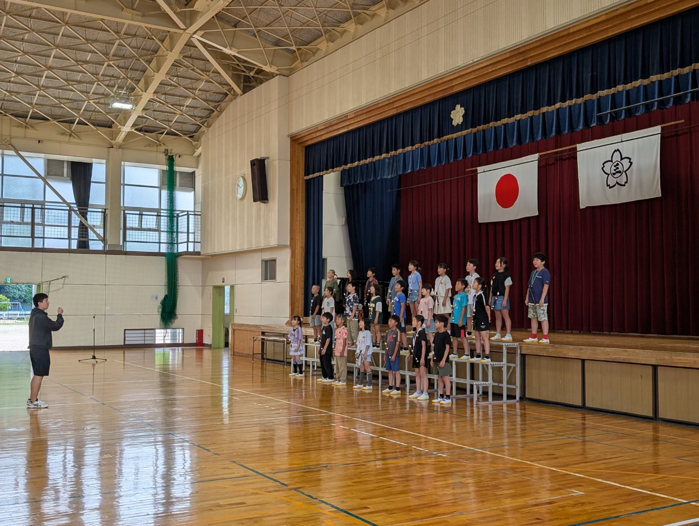 4年生音楽会練習2