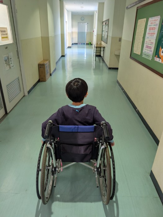 3年車いす体験
