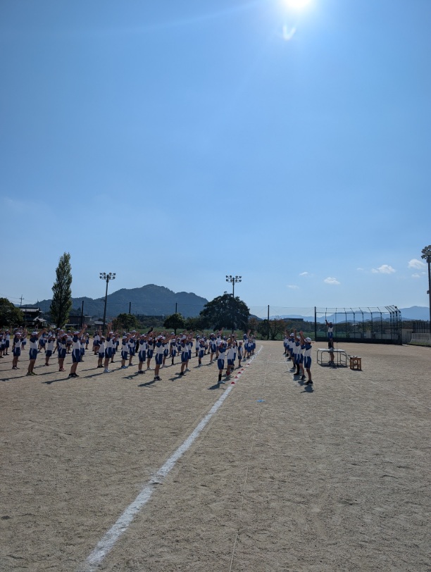 ラジオ体操練習