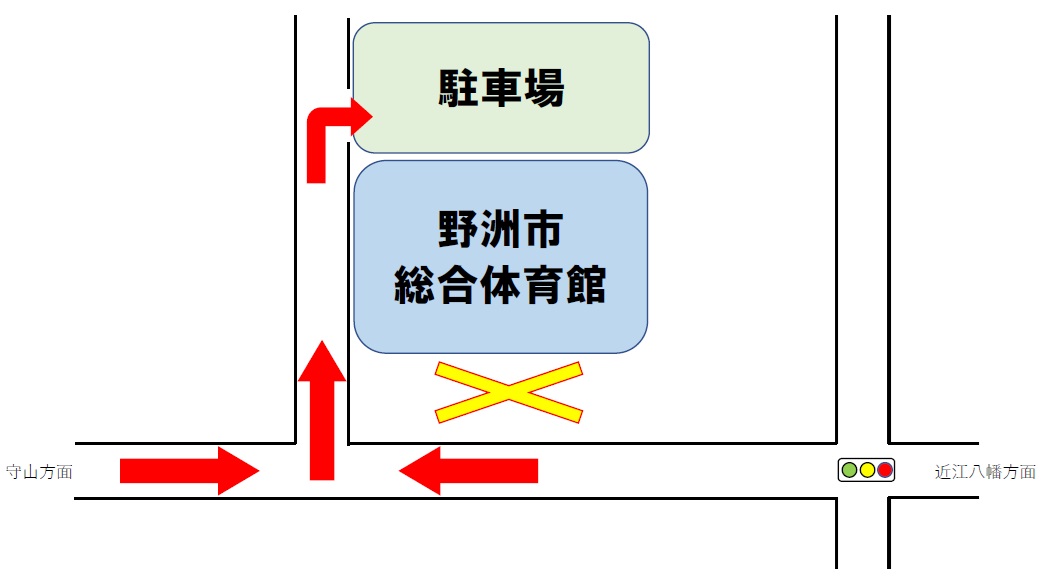 はたちのつどい駐車場