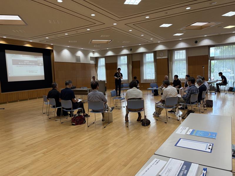 総合計画市民懇談会の様子