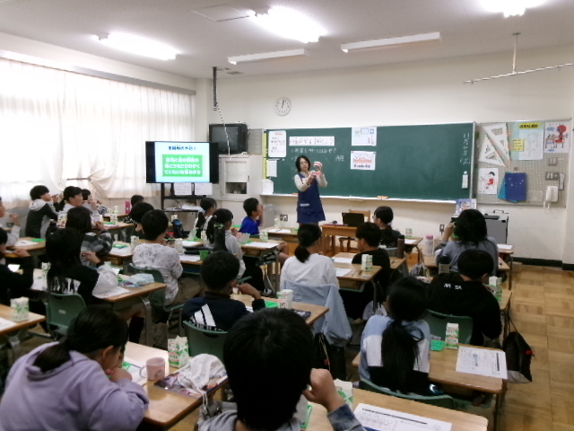 5年歯科指導の様子