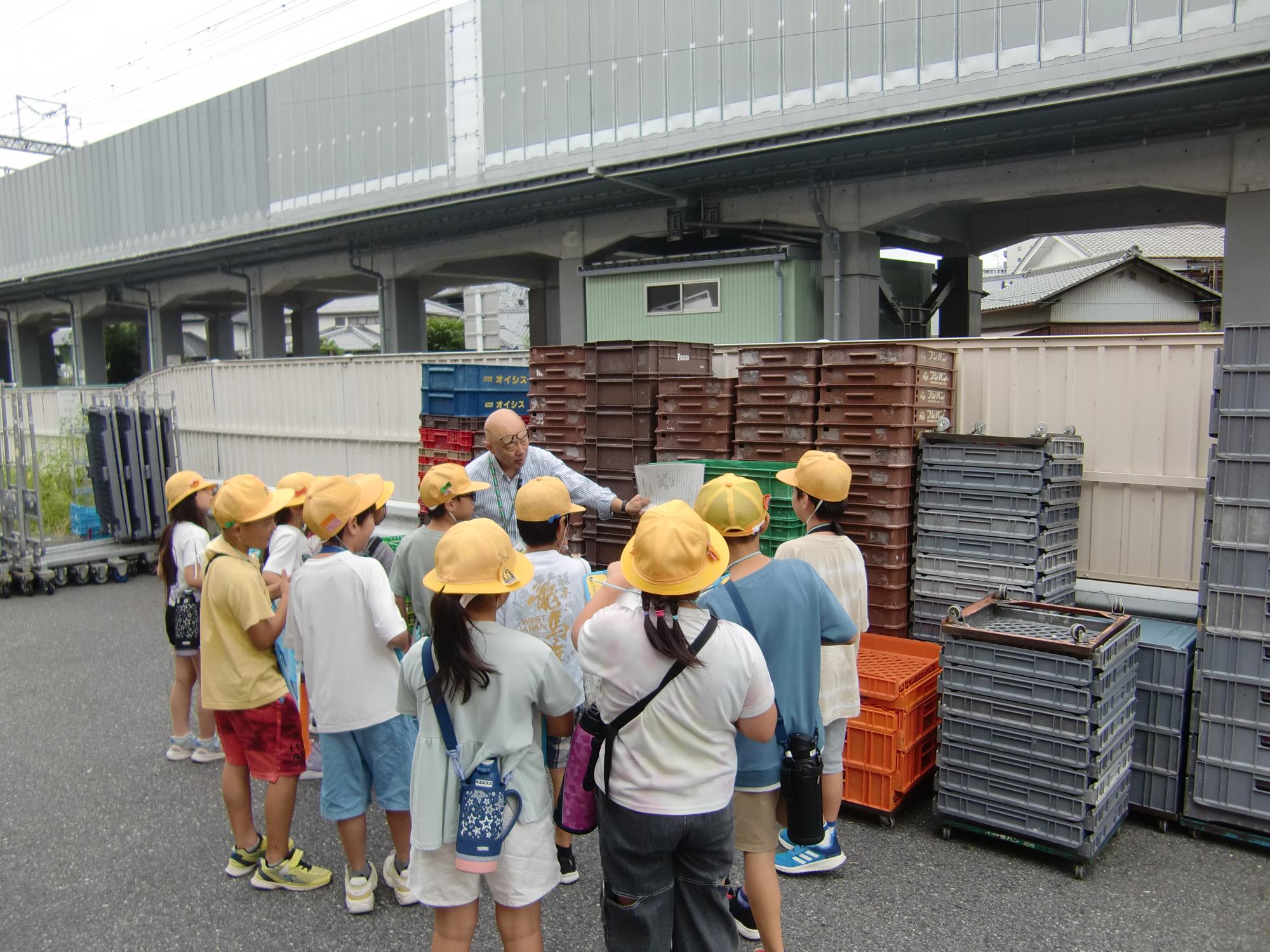 3年アルプラザやす見学