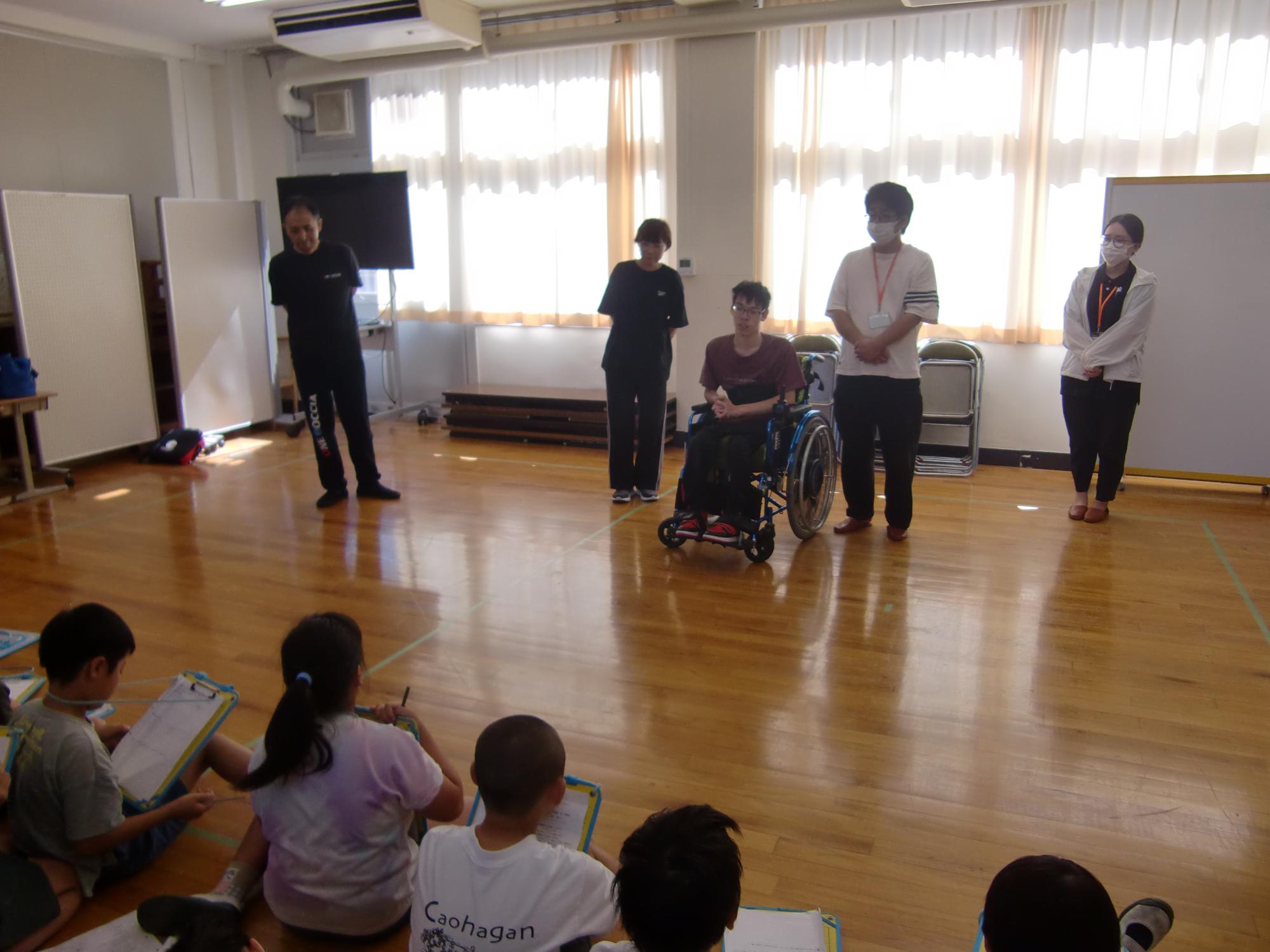 20251009車いす・ボッチャ体験