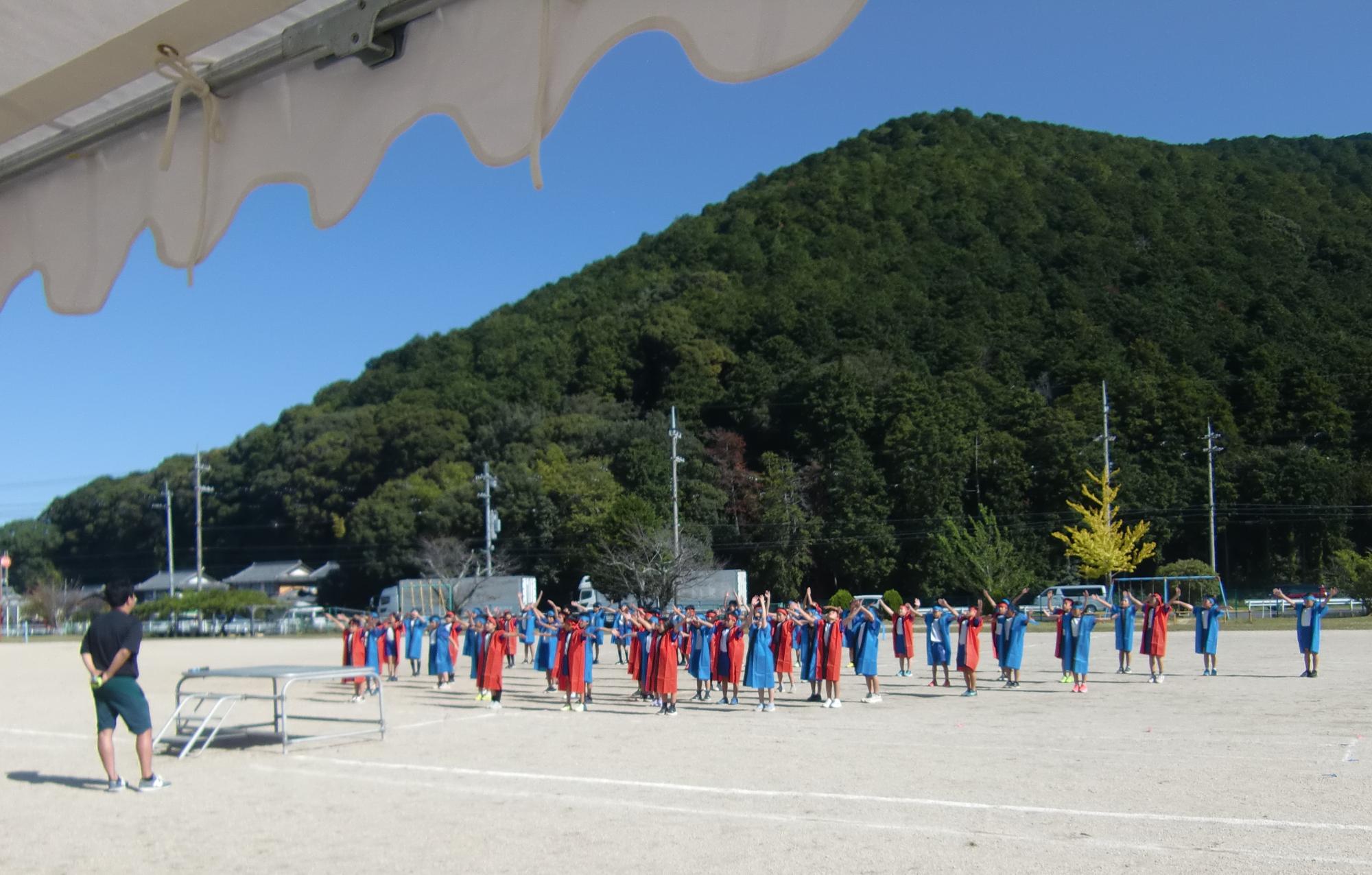 前日練習3年4年