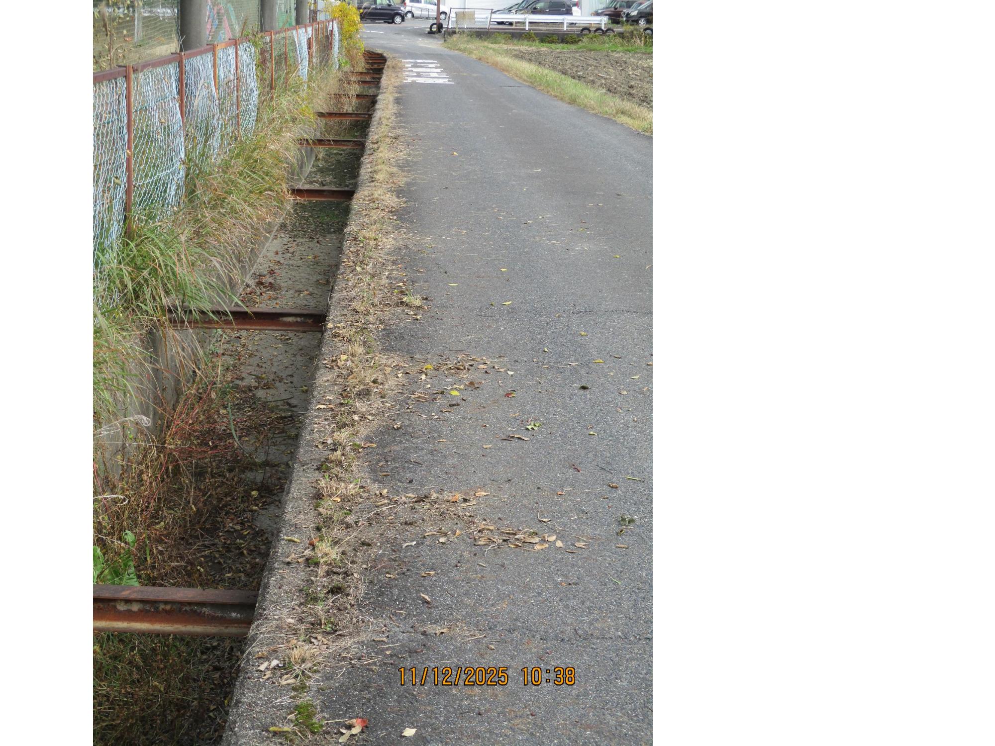 マラソンコース草刈りのあと