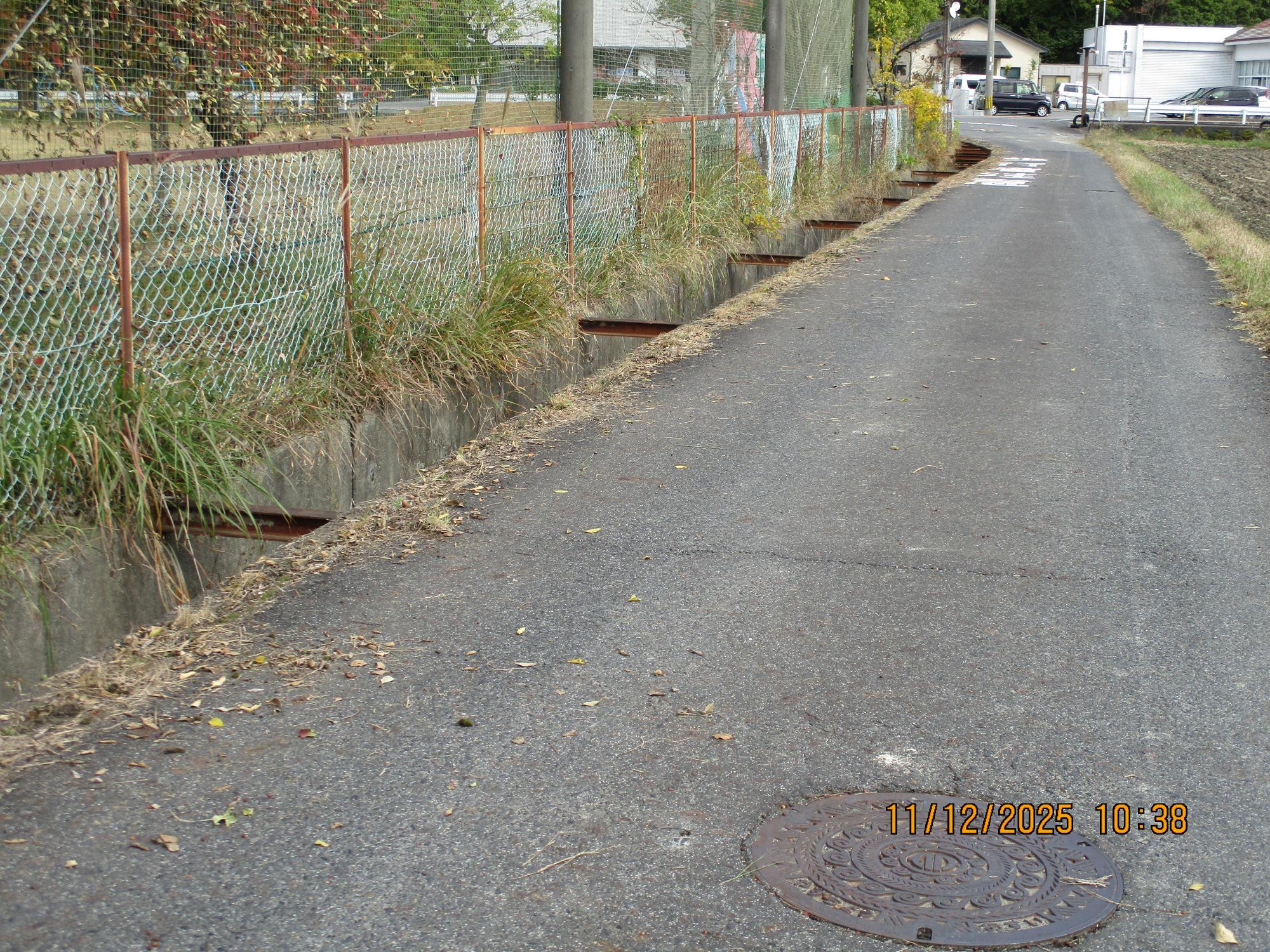 マラソンコース草刈りのあと