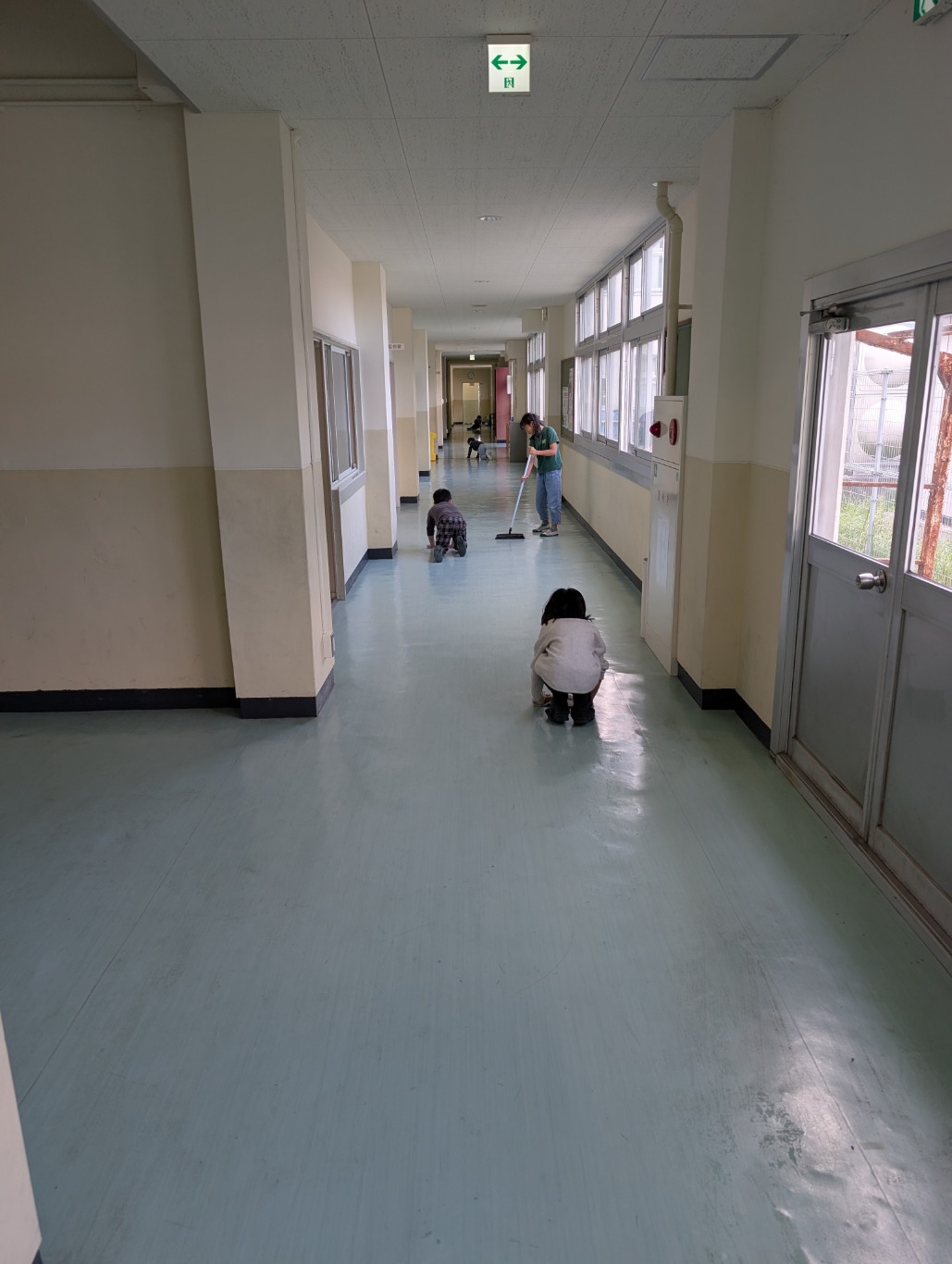 本会1か廊下そうじ1