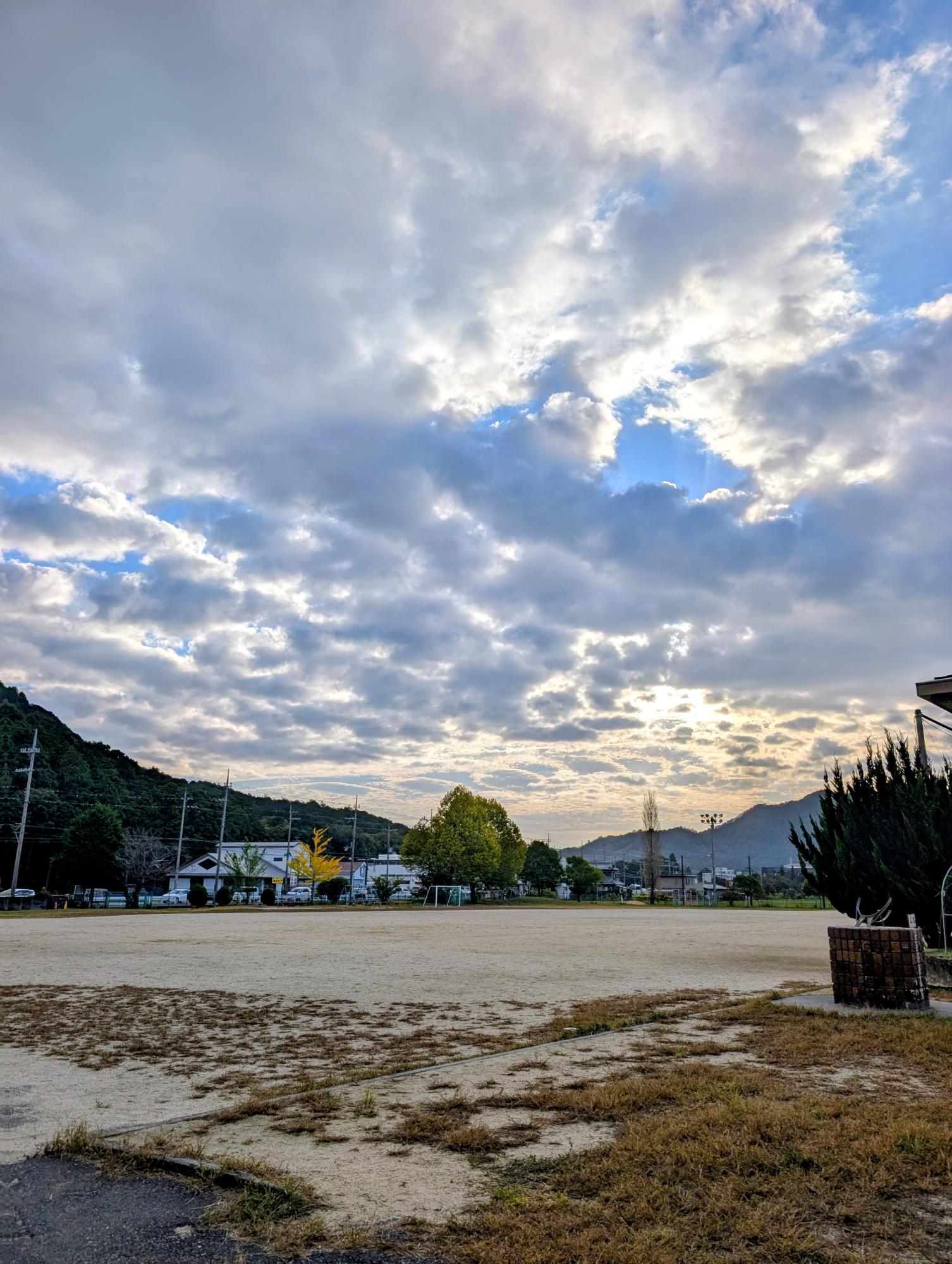 お天気でよかったです