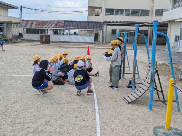 5年生主催たてわり遊び