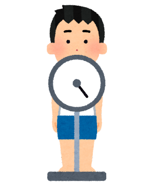 身体測定イラスト